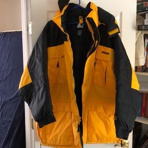 3xl Starter Winter Coat Yellow/Black